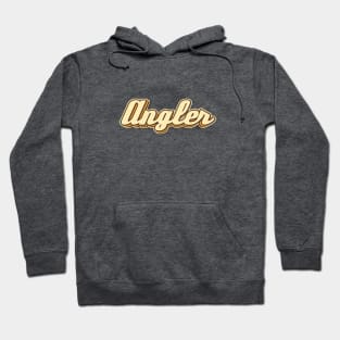 Angler typography Hoodie